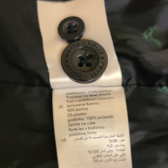 Holly & Whyte Navy Blue Velvet Look Lined Blazer - Picture 5 of 6